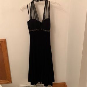 Velour Halter Dress Junior Size 3